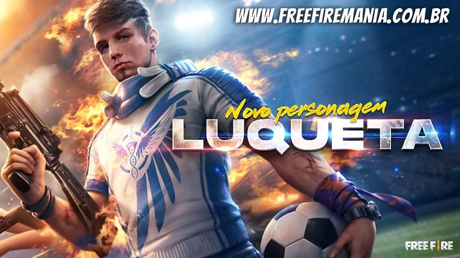Luqueta Free Fire: habilidade, dicas e ficha técnica do personagem