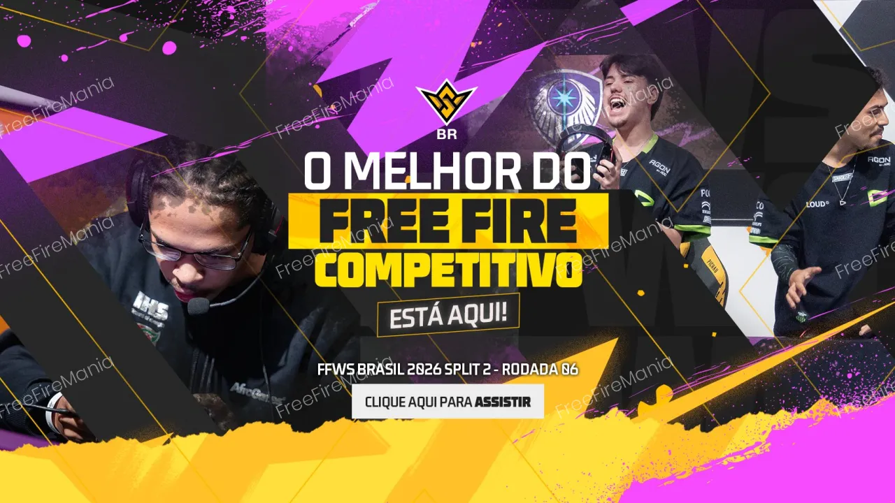 Banner Free Fire Diamantes 16/08 13:00