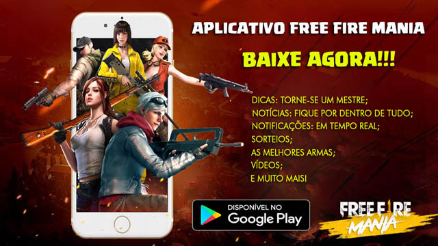 Aplicativo Free Fire Mania - Baixe o FFMANIA na Google Play