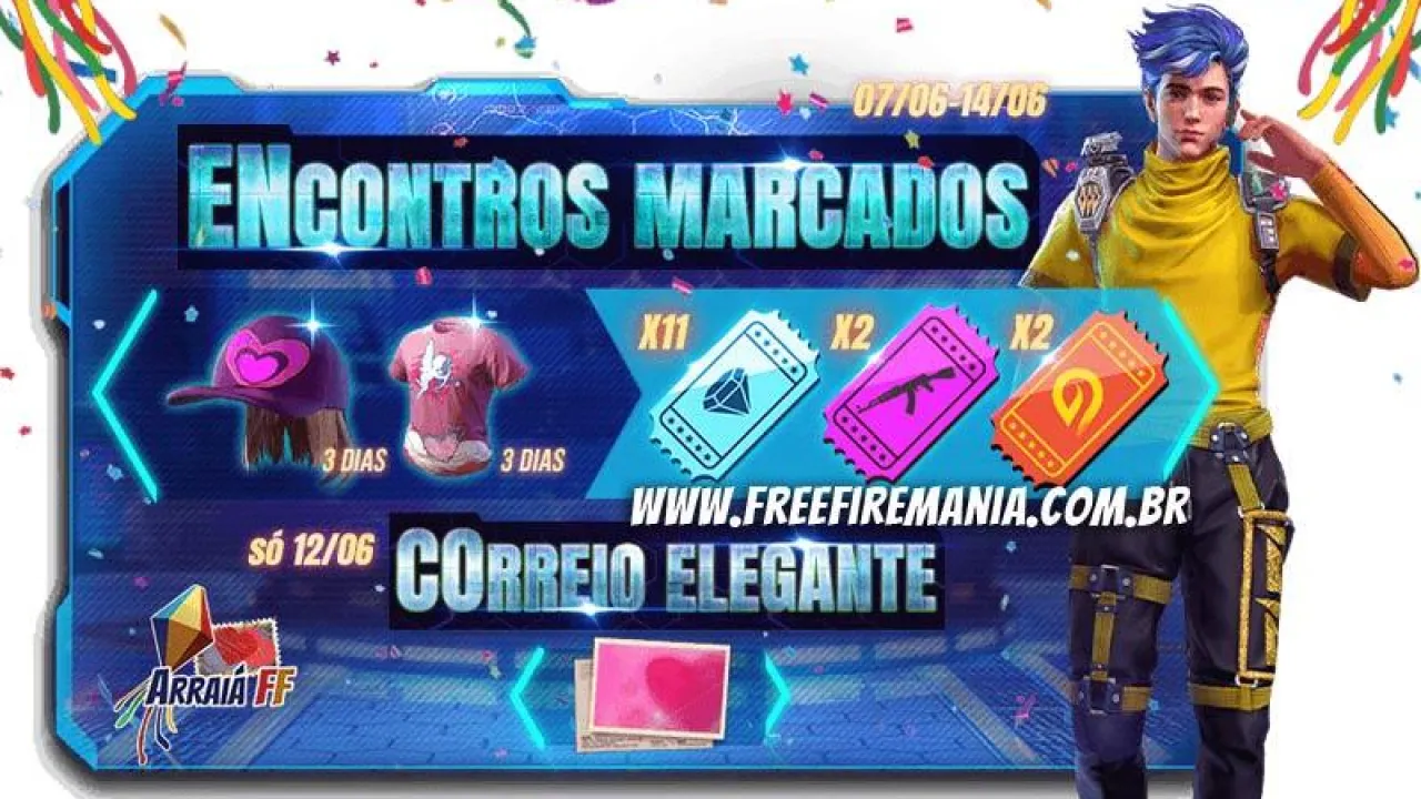 15 Tickets do Sorte Royale e Incubadora grátis com os Encontros Marcados