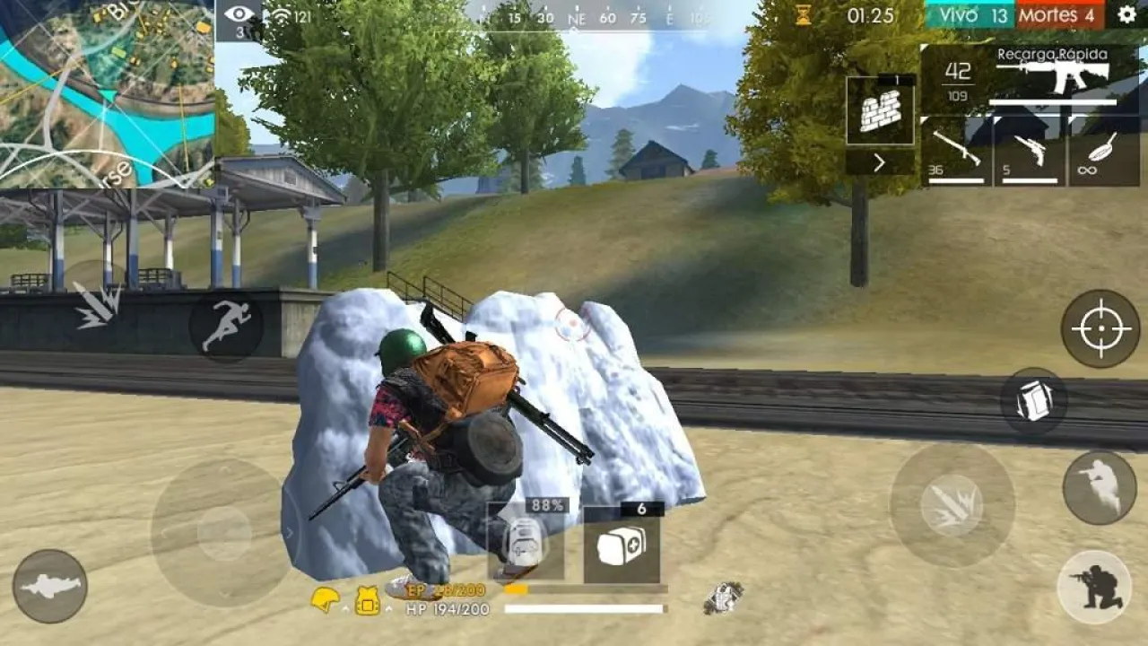 3 principais dicas para usar a parede de gel de forma eficaz no Garena Free Fire