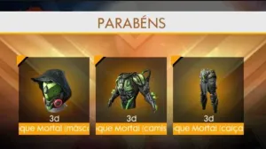 Garena libera Skin Toque Mortal de graça em evento de Redenção no Free Fire — Free Fire