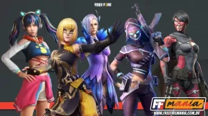 5 pacotes femininos estão de volta no dia das mães do Free Fire — Free Fire