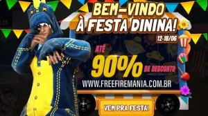 90% discount! Dino Jeans arrived at the Dinina Party — Free Fire