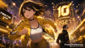 Anime do Free Fire é confirmado para o 10º aniversário — Free Fire