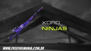 Arma Royale Free Fire Julho 2021: KORD Ninjas será a próxima skin da roleta — Free Fire