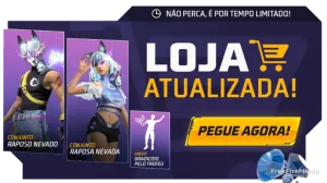 Atualização na Loja do Free Fire traz conjuntos e emote por tempo limitado! — Free Fire