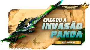 Free Fire: Como Conseguir AWM - Panda Guerreiro no Torre de Tokens? — Free Fire