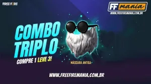 Barbinha Free Fire 2021: Máscara Antiga (Barba do Velho) está de volta em Setembro — Free Fire