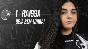 Black, equipe emuladora da Fúria, anuncia Raissa como reforço — Free Fire