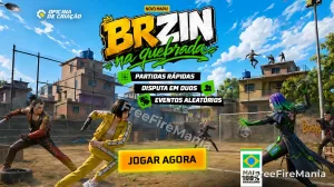 Free Fire lança modo BRzin na Quebrada com mapa de várzea — Free Fire