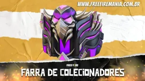 Calendário Semanal FF: Parede de Gel Feras Noturnas chega no evento Farra de Colecionadores — Free Fire