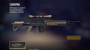 Carapina Free Fire: new game weapon enters the 19th season of the ranked — Free Fire