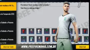 Código Free Fire: camisas de times é o novo CODIGUIN FF; veja como resgatar no Rewards — Free Fire