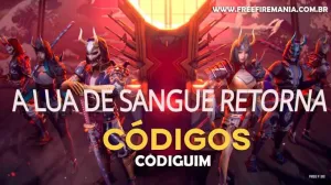 Códigos da Incubadora Lua Sangrenta - Os Samurais no Free Fire: Participe e Contribua — Free Fire