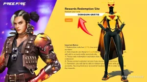Codiguin FF Abril 2026: códigos reais e atualizados do Free Fire — Free Fire