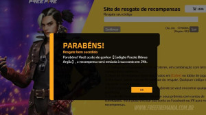 CODIGUIN FF: Codigão Naruto liberado; Resgate já! — Free Fire