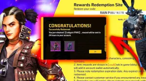 CODIGUIN FF Infinito: Garena libera conjunto Maldade Interior grátis — Free Fire