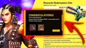 CODIGUIN FF no Free Fire: código Groza Moderninha 2025; Resgate no Rewards — Free Fire