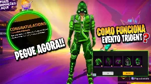 CODIGUIN Trident Free Fire: Último dia para Resgatar Código com Skin exclusiva — Free Fire