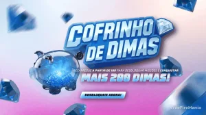 Cofrinho de Dimas Free Fire: guia completo para ganhar mais diamantes — Free Fire