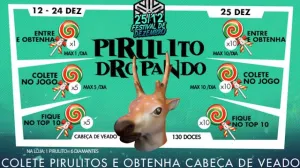 Evento Festival de Natal em Free Fire: Caça aos Pirulitos Começa Hoje — Free Fire