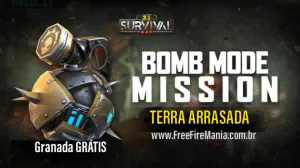 Como ganhar a nova Granada Terra Arrasada Grátis — Free Fire