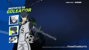 Como ganhar Avatar Nagi no evento Instinto do Goleador — Free Fire