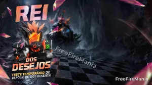 Como ganhar Espólio Rei dos Desejos no evento O Rei dos Desejos — Free Fire