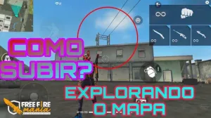 Como subir na Tirolesa da Ilha de Treinamento — Free Fire