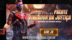 Confirmado o novo Diamante Royale Vingador da Justiça  — Free Fire