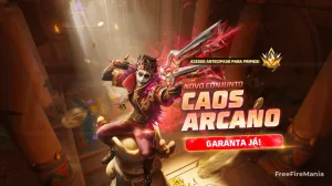 Token Royale Free Fire traz Conjunto Caos Arcano: veja como conseguir — Free Fire