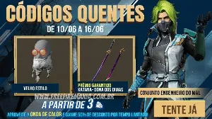 Conjunto Engenheiro do Mal no Free Fire é a atração do Códigos Quentes de Junho 2022 — Free Fire