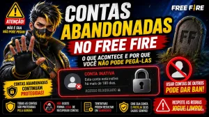 Contas abandonadas no Free Fire: o que acontece e por que você não pode pegá-las — Free Fire