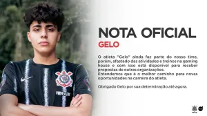 Corinthians Free Fire afasta jogador Gelo; confira os motivos — Free Fire