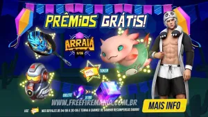 Cubo Mágico Free Fire junho 2022: como conseguir grátis no evento Arraiá FF — Free Fire