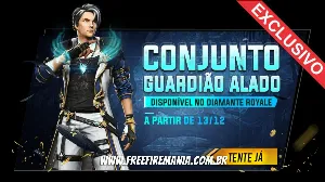 Diamante Royale Free Fire: Guardião Alado será o último conjunto de 2021 — Free Fire