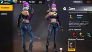 Diana Free Fire: personagem chega ao jogo, confira a habilidade — Free Fire