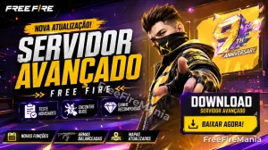 Servidor Avançado OB54 já tem APK para download — Free Fire
