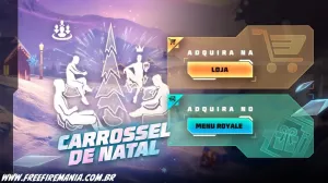 Free Fire: como conseguir Emote - Carrossel de Natal no Token Royale — Free Fire