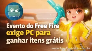 Free Fire x Choppy Cuts: itens grátis exigem PC no novo evento — Free Fire