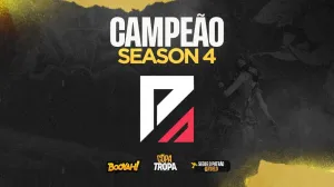 Faz o P é campeã da Copa Tropa. Season 4 foi a última edição do torneio — Free Fire
