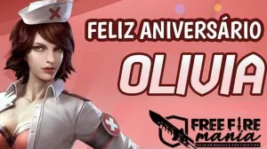 Feliz Aniversário Olivia - 31 Anos e 2 Anos de Free Fire — Free Fire