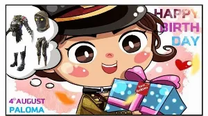 Feliz Aniversário Paloma: Comemorando a Personagem Mais Amada de Free Fire — Free Fire