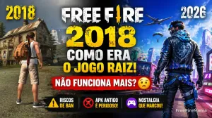 Free Fire 2018: como era o jogo, APK antigo e por que não funciona mais — Free Fire