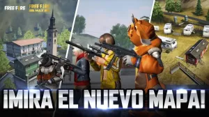 Free Fire adiciona mapa Purgatório ao modo Contra Squad, confira a lista de cidades — Free Fire