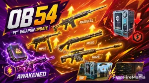 Atualização Free Fire junho 2026: nerfs e buffs das armas — Free Fire