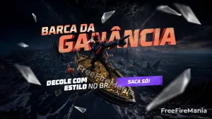 Barco Luxuoso chega ao Bazar do Drop no Free Fire — Free Fire
