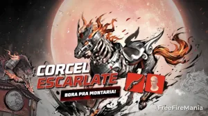 Bazar do Drop atualiza seleção semanal com Cavalo - Corcel Escarlate — Free Fire