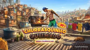 Free Fire recebe Bazar do Drop com Emote Churras Queimando; veja detalhes — Free Fire